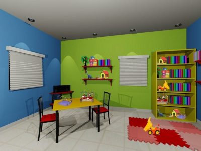El uso del color en los espacios psicoterapéuticos para niños con el Trastorno del Déficit de Atención.